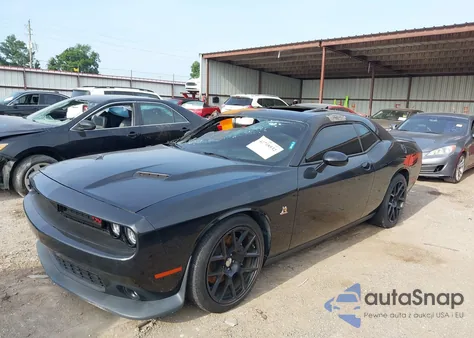 2015 Dodge Challenger R/T Scat Pack z USA, uszkodzony, nr VIN 2C3CDZFJ3FH773950